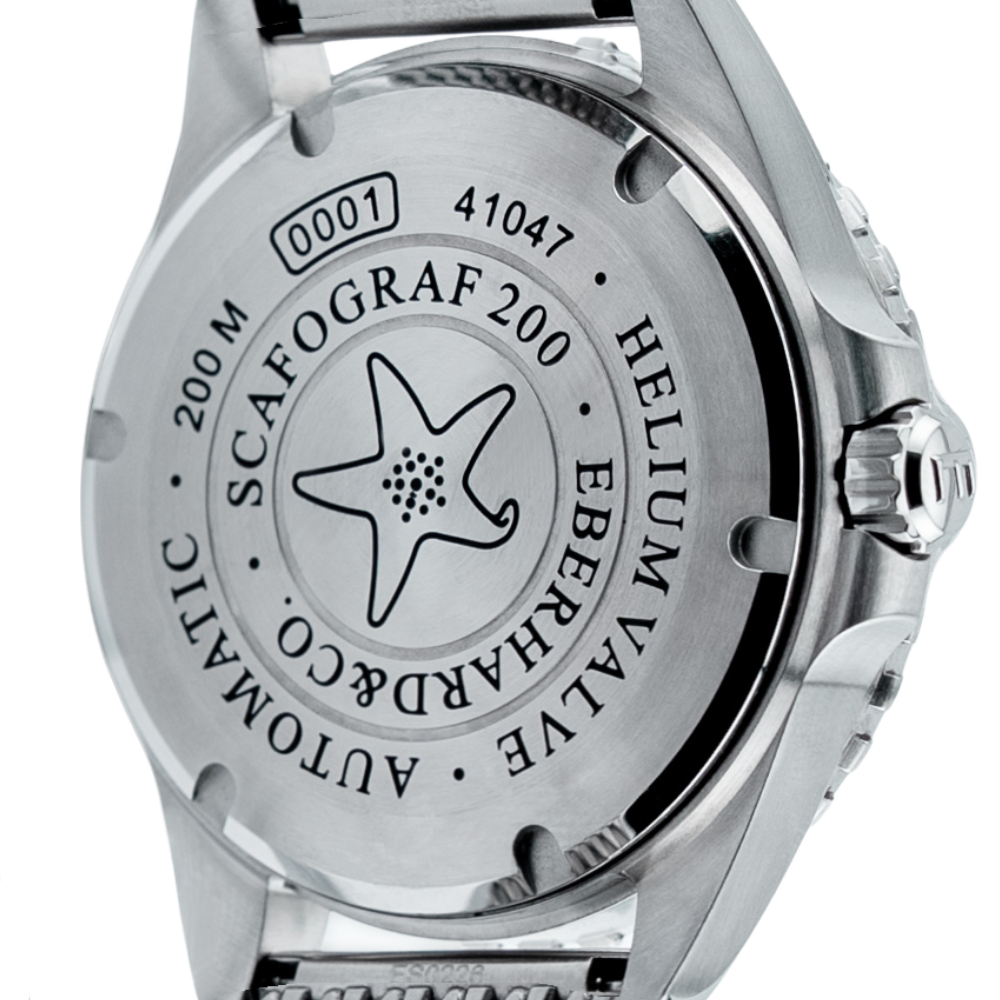 Orologio da uomo Eberhard SCAFOGRAF 200 MCMLIX - 41047.01 CA2C