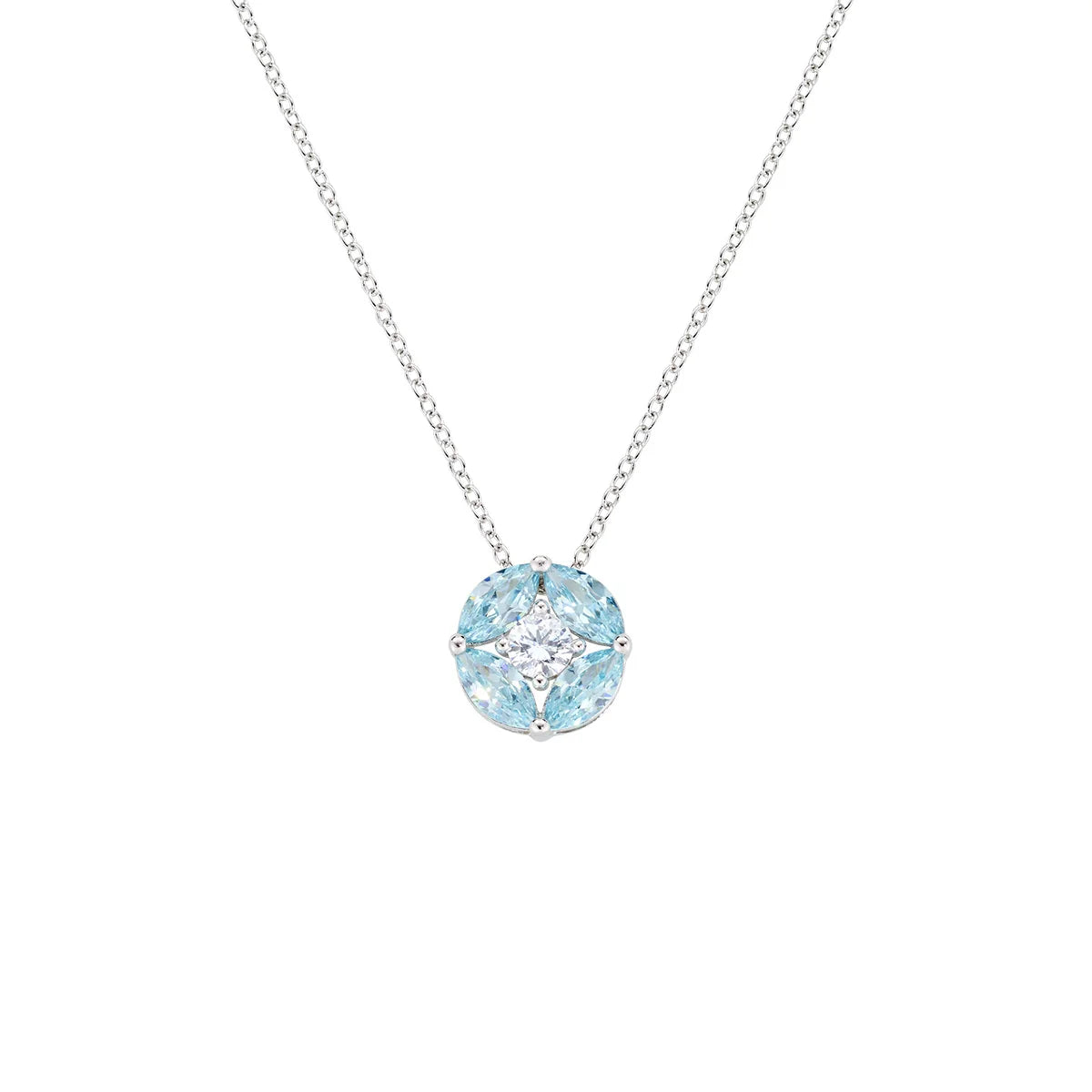 Collana Aura Acquamarina in Argento - CLPKABACZ
