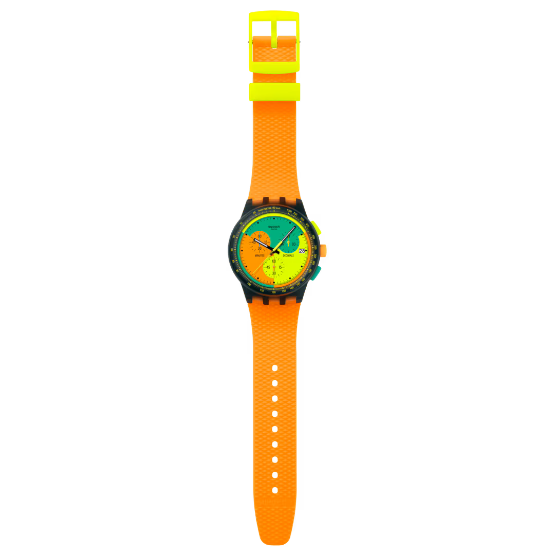 SWATCH NEON SIGNAL FLAG - SUSB422