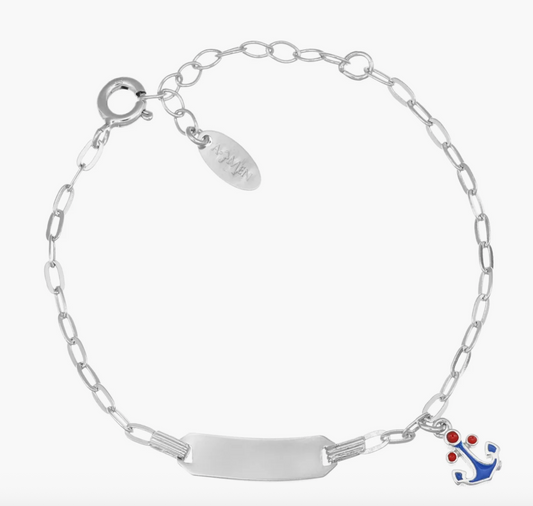 Bracciale Amen Junior Personalizzabile con Ancora