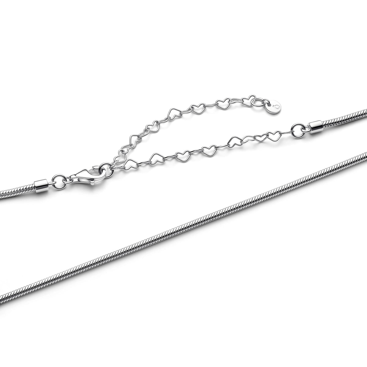A serpente sottile chain argento sterling collana - 395061C00 - Simmi Gioiellerie -Collane