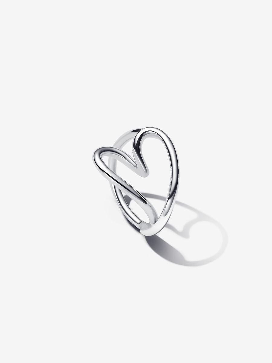 Anello Cuore Linea Sinuosa - 193288C00 - Simmi Gioiellerie - Anelli