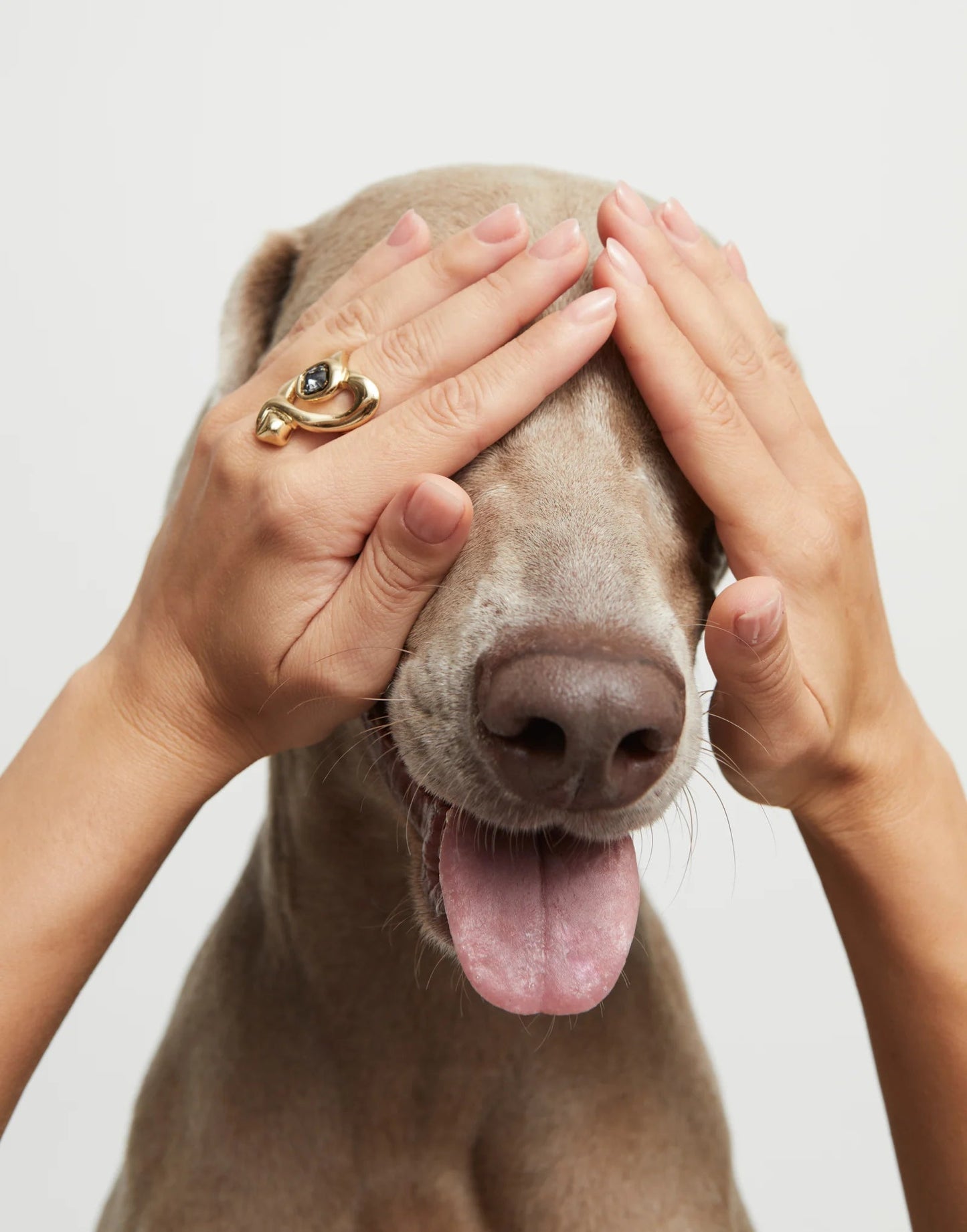 Anello da donna Uno de 50 placcato oro 18k con cuore grande - ANI0842 - Simmi Gioiellerie - Anelli