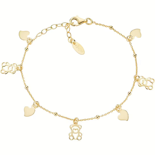 Bracciale da Donna Amen con charms pendenti  - BRLACUORG1