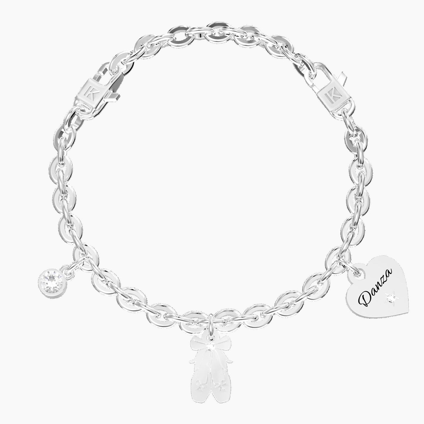 Bracciale regolabile con ciondolo scarpette - BALLERINA | SENSUALITÀ - 732284 - Simmi Gioiellerie -Bracciali