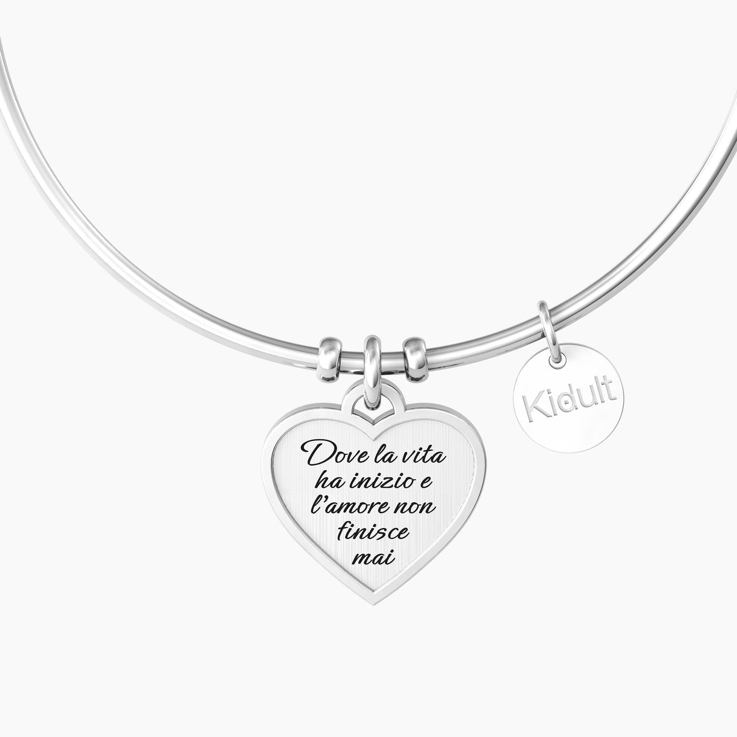 Bracciale rigido donna con ciondolo famiglia - FAMIGLIA - 732151 - Simmi Gioiellerie -Bracciali