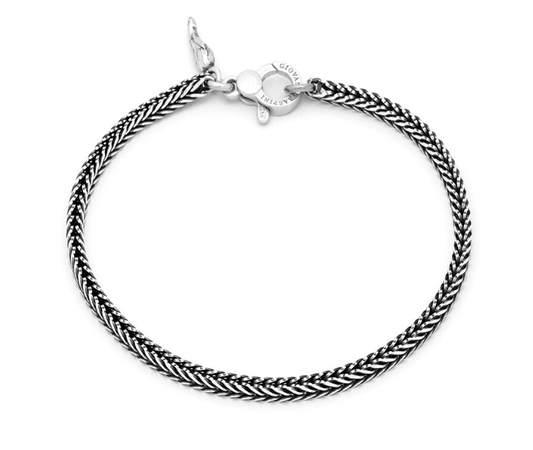 bracciale treccia quadra piccola - 11867 - Simmi Gioiellerie - Bracciali