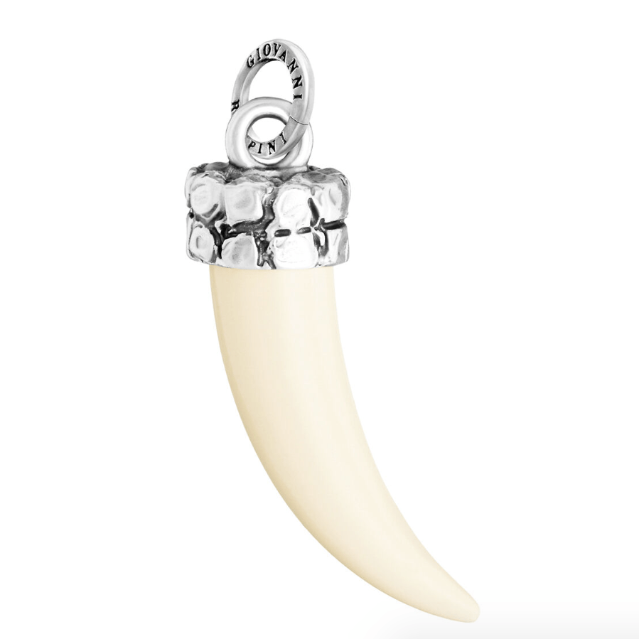 Charm Giovanni Raspini Charm Zanna Avorio Croco - 12478 - Simmi Gioiellerie - Ciondolo