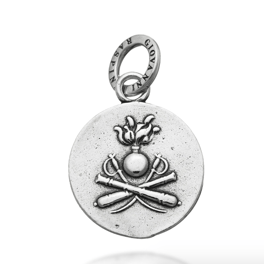 Charm Giovanni Raspini Medaglia Artiglieri - 6904 - Simmi Gioiellerie - Charm