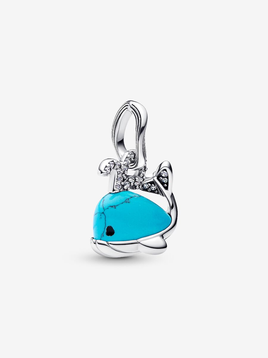 Charm Pendente Balena Turchese - 793822C01 - Simmi Gioiellerie - Charm