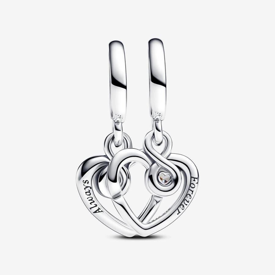 Charm Pendente “Forever & Always” Divisibile - 793232C01 - Simmi Gioiellerie -Charm