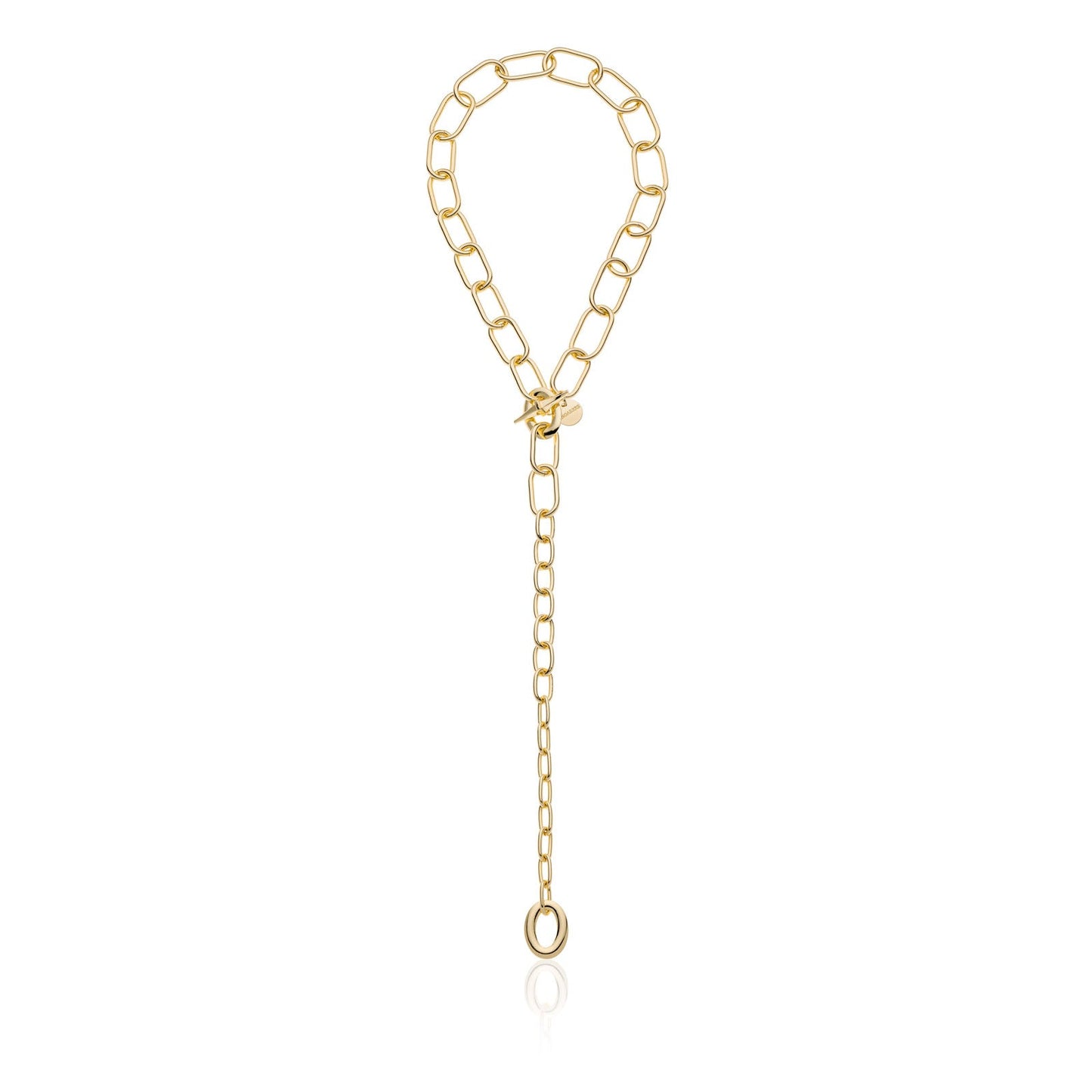 Collana chanel con maglie ovali - 2364 - Simmi Gioiellerie - Collane