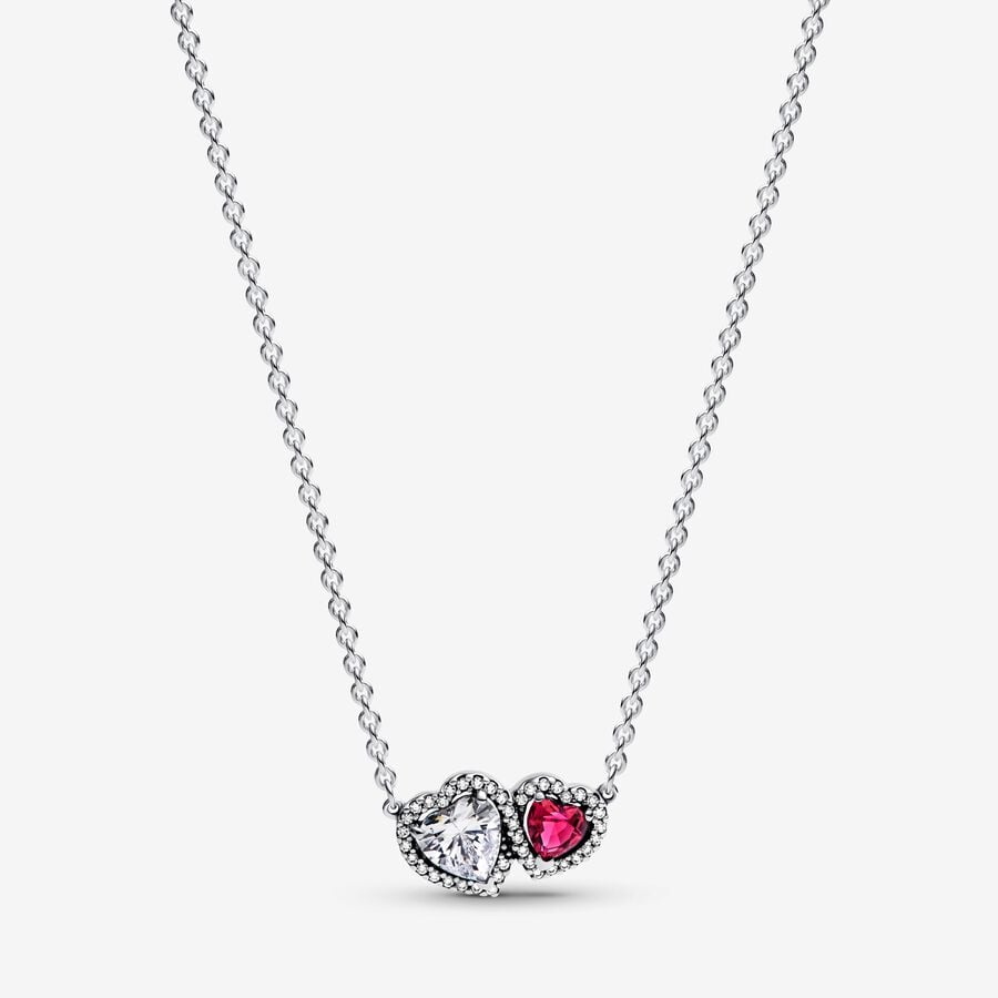 Collana Doppi Cuori - 393632C01 - 45 - Simmi Gioiellerie - Collane