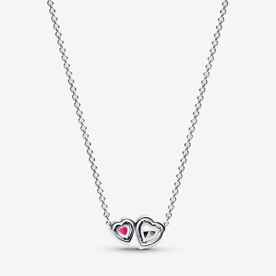 Collana Doppi Cuori - 393632C01 - 45 - Simmi Gioiellerie - Collane