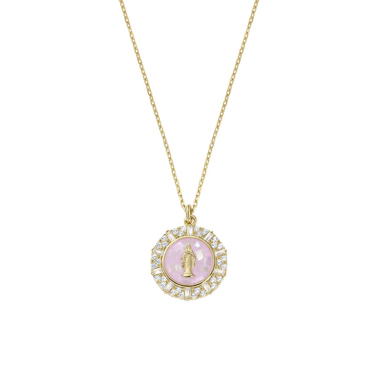 Collana Dorata Dolce Miracolosa Rosa - CLMISMMOGBROZ - Simmi Gioiellerie -Collane