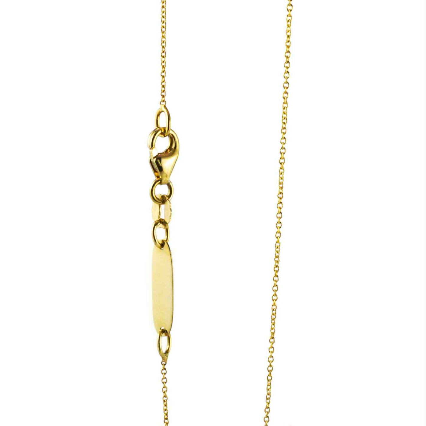Collana Girocollo in Oro Giallo con Smeraldo Cuore e Brillanti - Simmi Gioielli - Simmi Gioiellerie - Collane