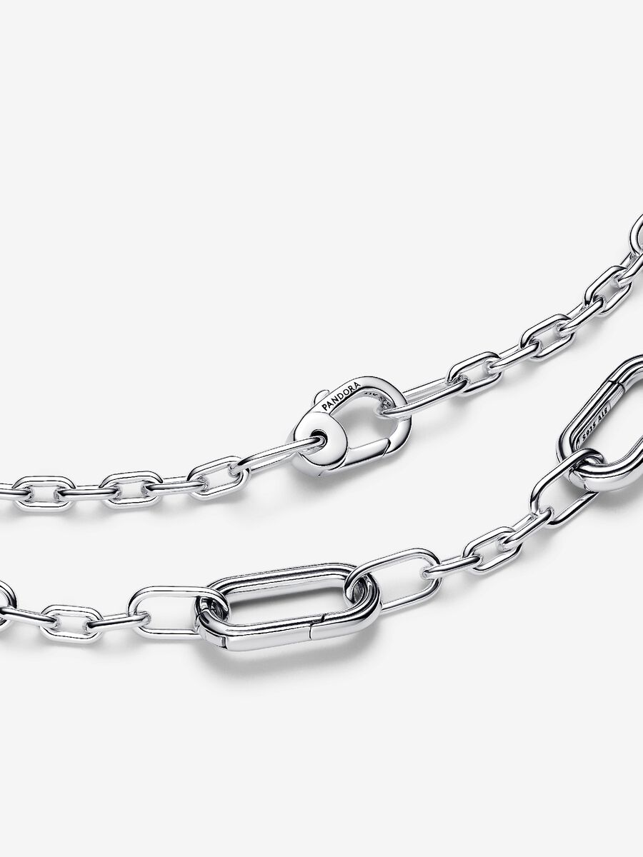 Collana Maglia Link XS con 5 Link Apribili Pandora ME - 393861C00 - 45 - Simmi Gioiellerie - Collane