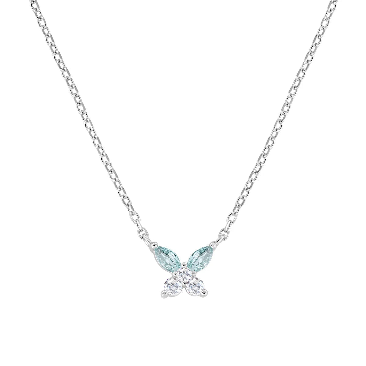 Collana Petali Blu London in Argento - CLBUTBBLB - Simmi Gioiellerie -Collane