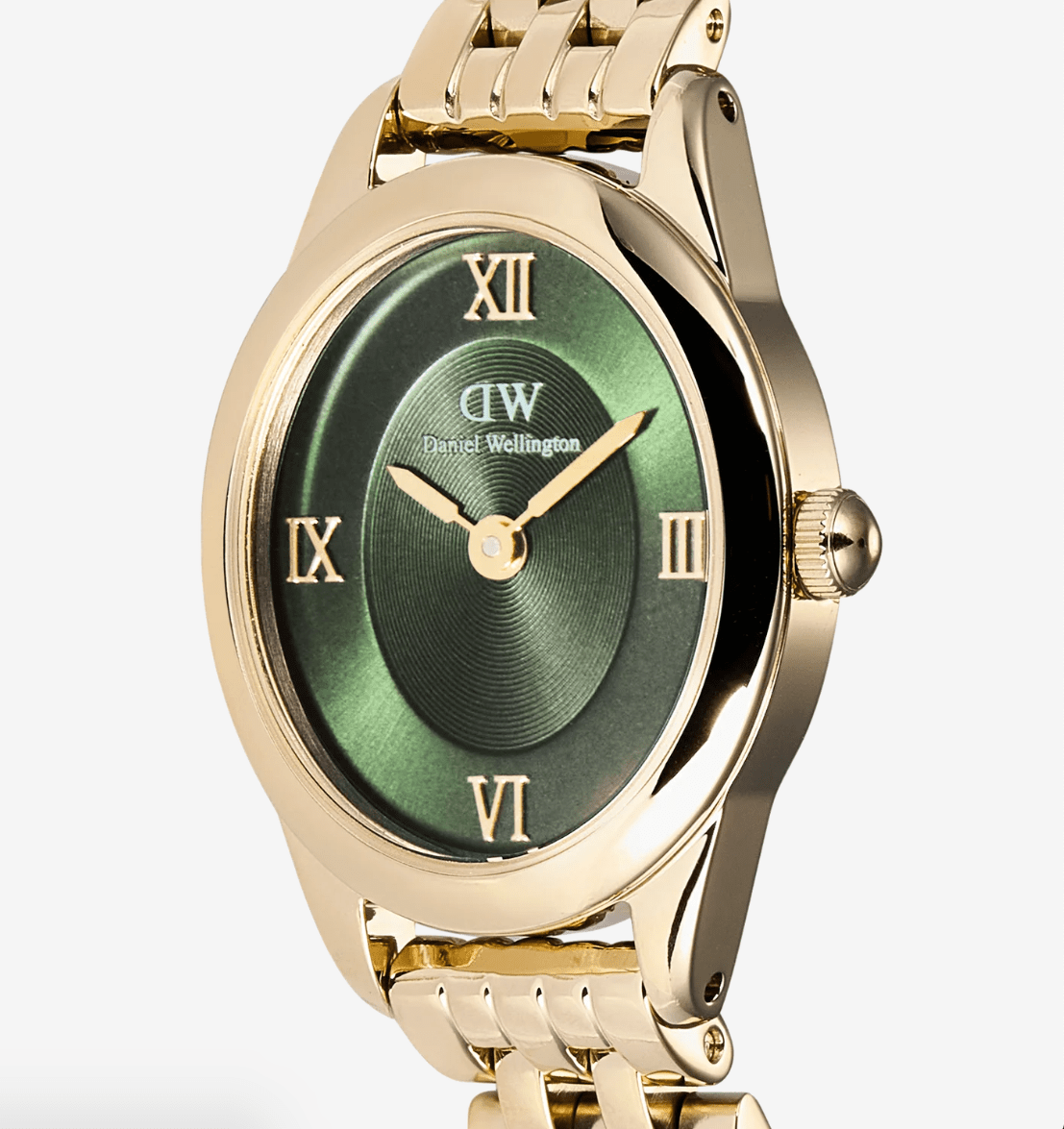 Daniel Wellington Ophelia Mini Emerald Gold - DW00100804 - Simmi Gioiellerie - Orologi