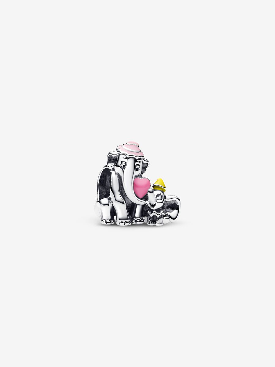 Disney, Dumbo, Charm Dumbo e la sua Mamma - 793751C01 - Simmi Gioiellerie - Charm