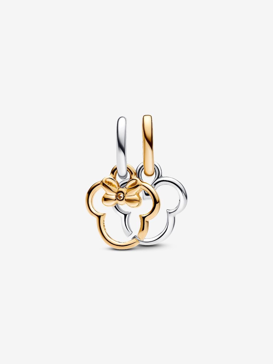 Disney, pendente Mickey e Minnie divisibile - 763650C01 - Simmi Gioiellerie - Charm