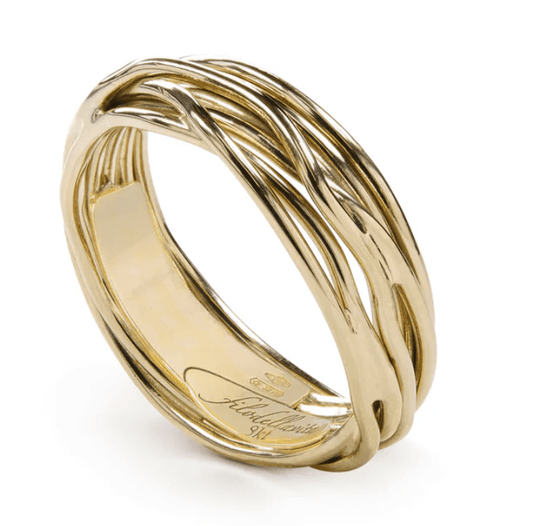 Filodellavita Classic 7 fili in Oro Giallo - AN7G - Simmi Gioiellerie - Anelli