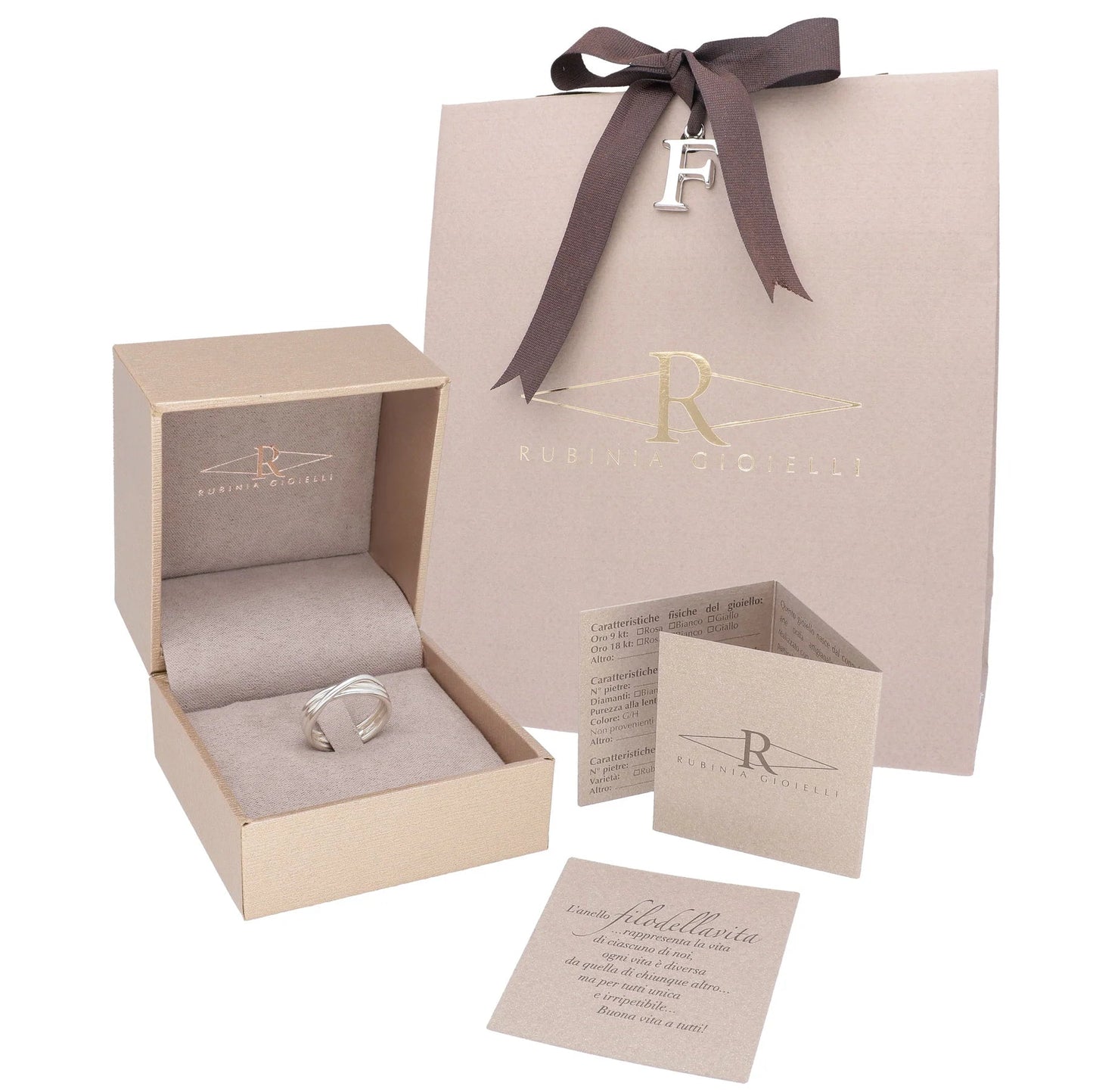 Filodellavita Rock 3 fili in Argento 925 - AN8A - Simmi Gioiellerie - Anelli