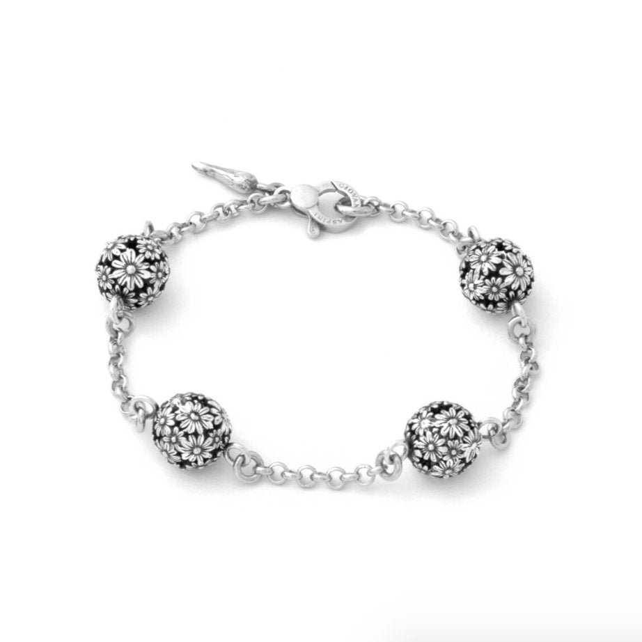 Giovanni Raspini Bracciale Margherite Shine - 12110 - Simmi Gioiellerie - Bracciali