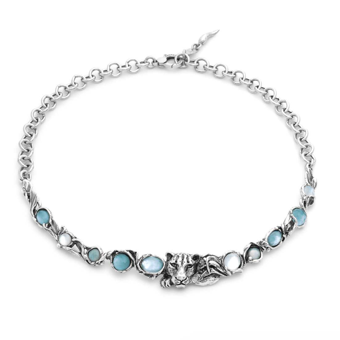 Giovanni Raspini Collana Blue Jaguar - 12680 - Simmi Gioiellerie -Collane