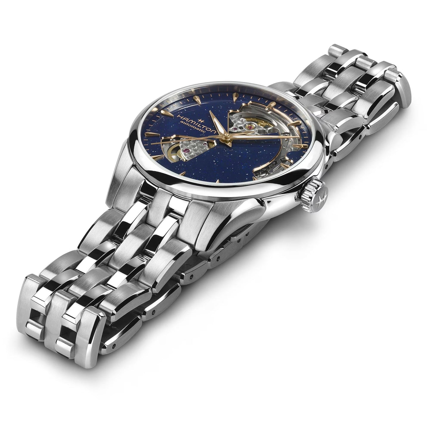 JAZZMASTER OPEN HEART LADY AUTO - H32215142 - Simmi Gioiellerie - Orologi