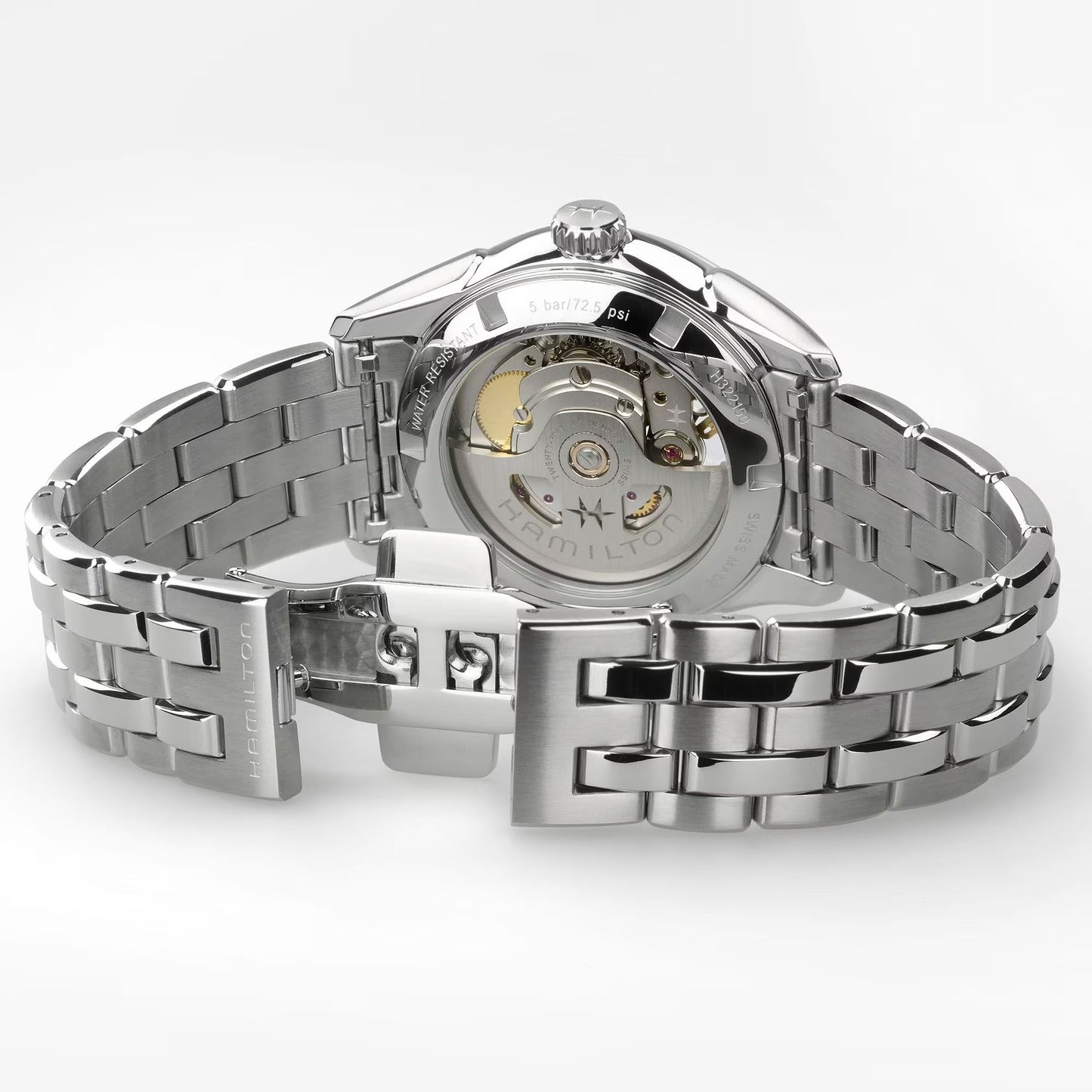 JAZZMASTER OPEN HEART LADY AUTO - H32215142 - Simmi Gioiellerie - Orologi