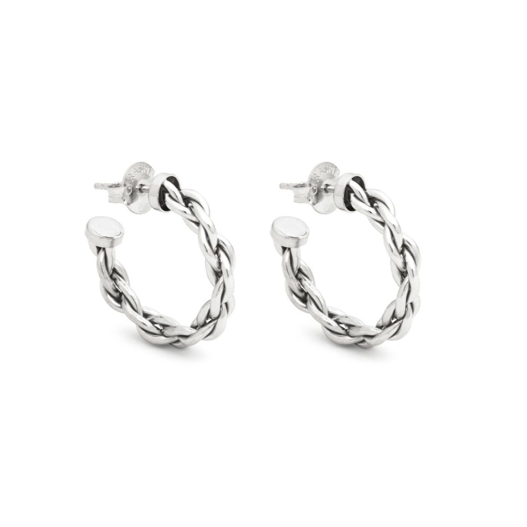 Orecchini donna Giovanni Raspini Cerchio Catena Piccoli - 12354 - Simmi Gioiellerie - Orecchini