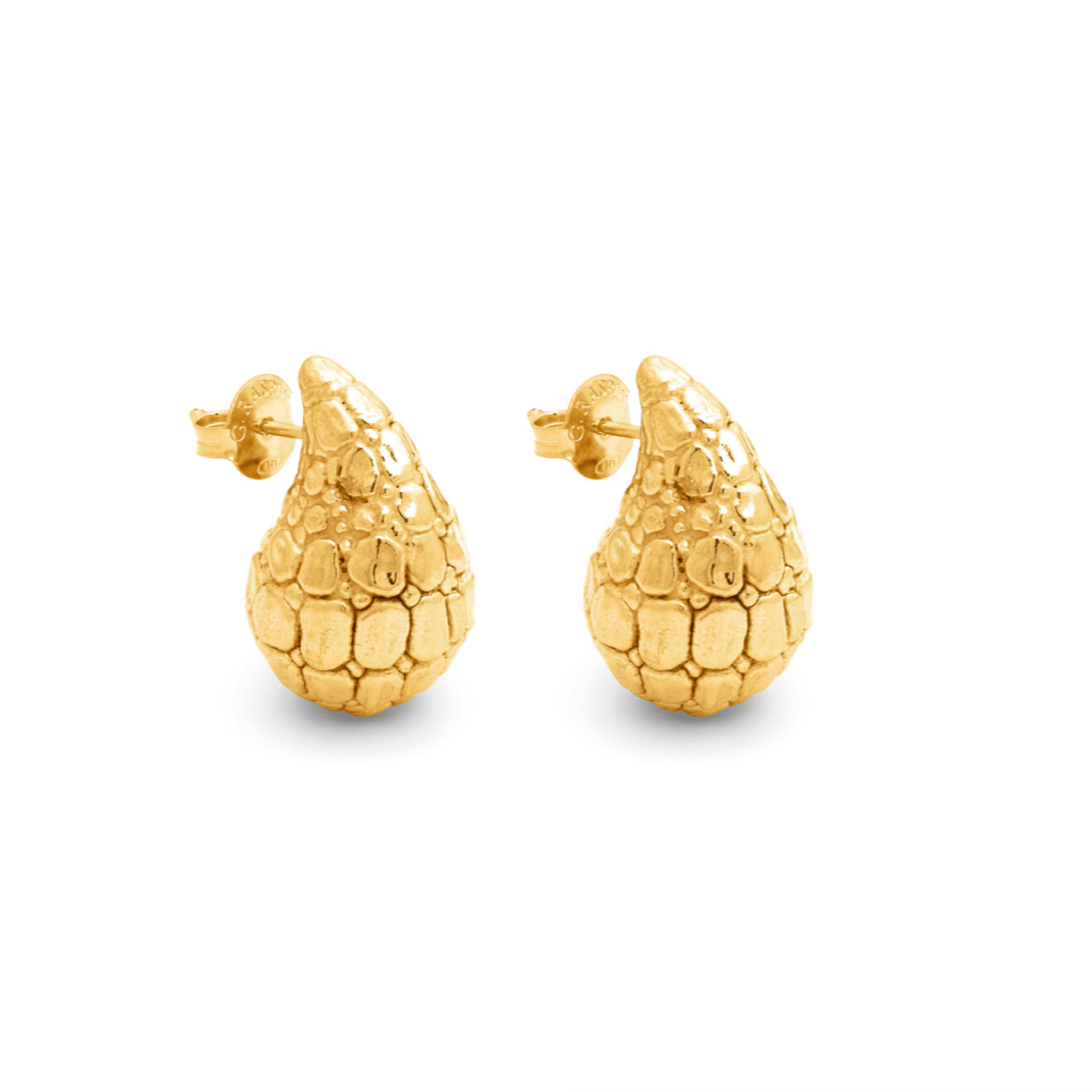 Orecchini donna Giovanni Raspini Goccia Croco Piccoli - 12358 - Simmi Gioiellerie - Orecchini