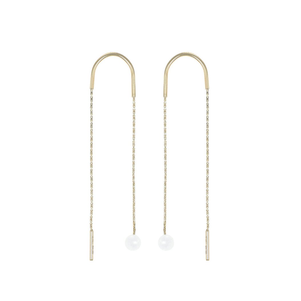 Orecchini EIRA orecchini pendenti S (perle ø4mm) - MagicWire - Simmi Gioiellerie - Orecchini