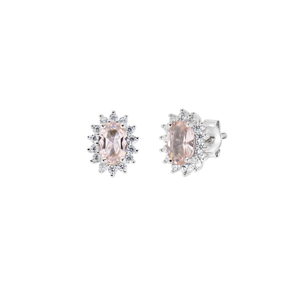Orecchini Mini Royal Lady con Zircone Rosso Ciliegia - ORLDPBBCI - Simmi Gioiellerie - Orecchini