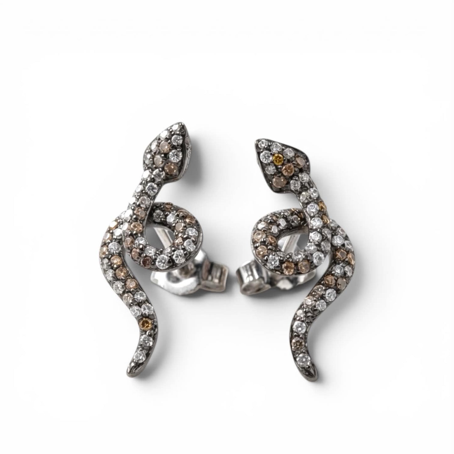 Orecchini Serpente in oro con Diamanti - Simmi Gioielli - Simmi Gioiellerie -Orecchini