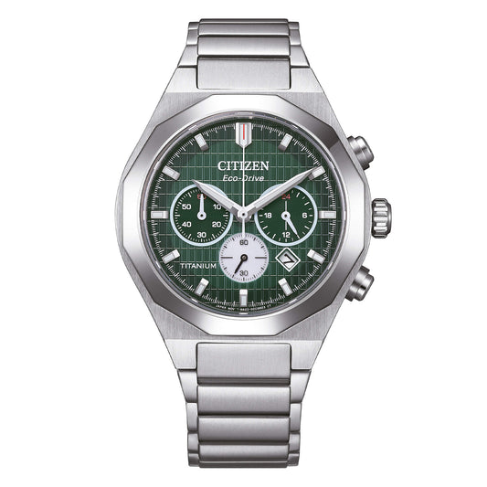 Orologio Citizen Collezione Super Titanium Zenshin Senkei Crono Super Titanio - CA4691 - 59X - Simmi Gioiellerie - Orologi