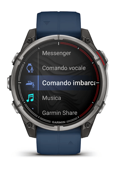 quatix® 8 – 47 mm, AMOLED Smartwatch GPS con funzioni dedicate alla nautica - 010 - 02904 - 51 - Simmi Gioiellerie - Orologi