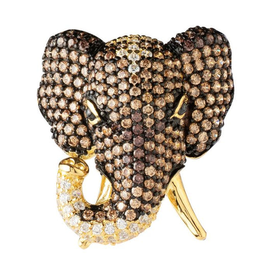 Rebecca Gioielli Anello Elefante Urban Jungle - BUJAOB14 - Simmi Gioiellerie - Anelli