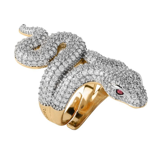 Rebecca Gioielli Anello Serpente Urban Jungle - BUJAOB06 - Simmi Gioiellerie - Anelli
