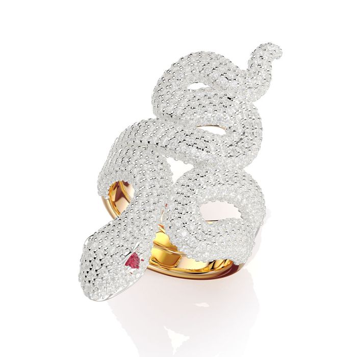 Rebecca Gioielli Anello Serpente Urban Jungle - BUJAOB06 - Simmi Gioiellerie - Anelli