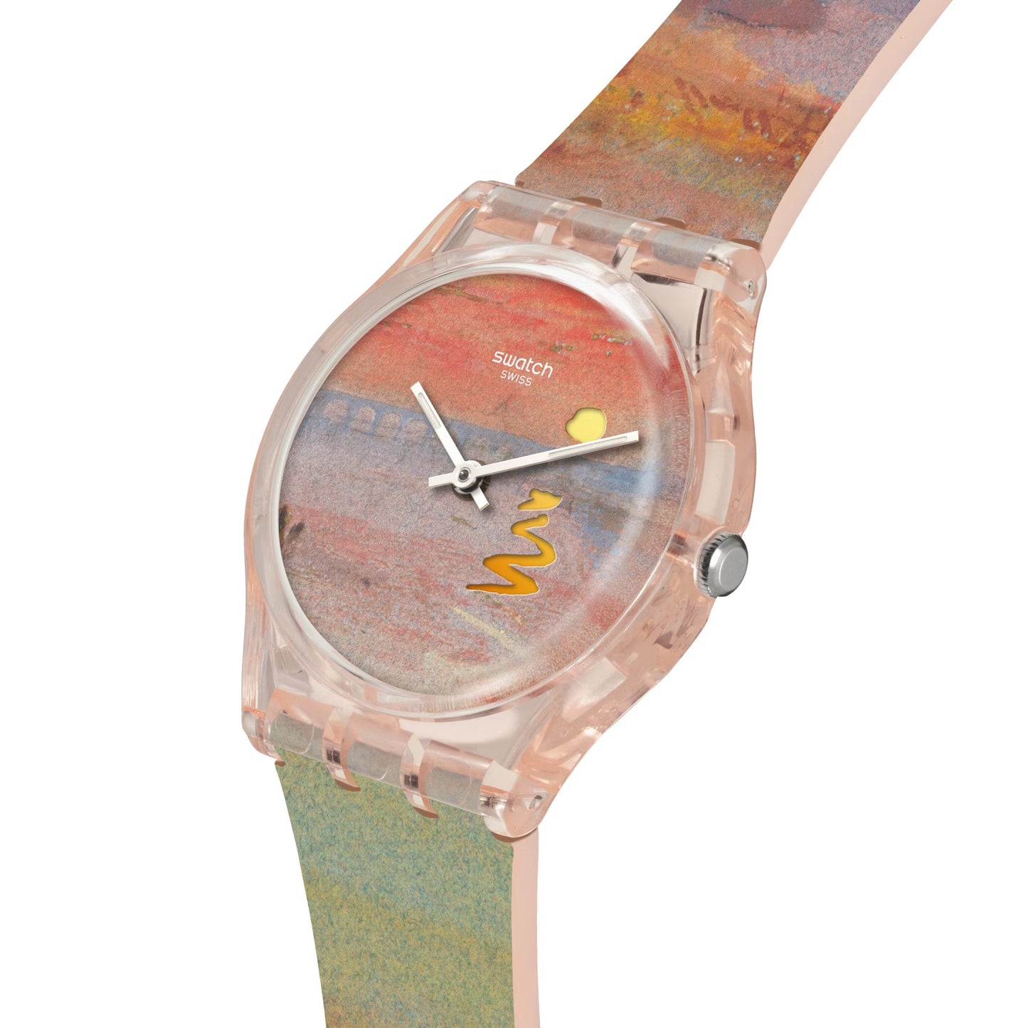 SWATCH X TATE GALLERY TURNER'S SCARLET SUNSET - SO28Z700 - Simmi Gioiellerie -Orologi