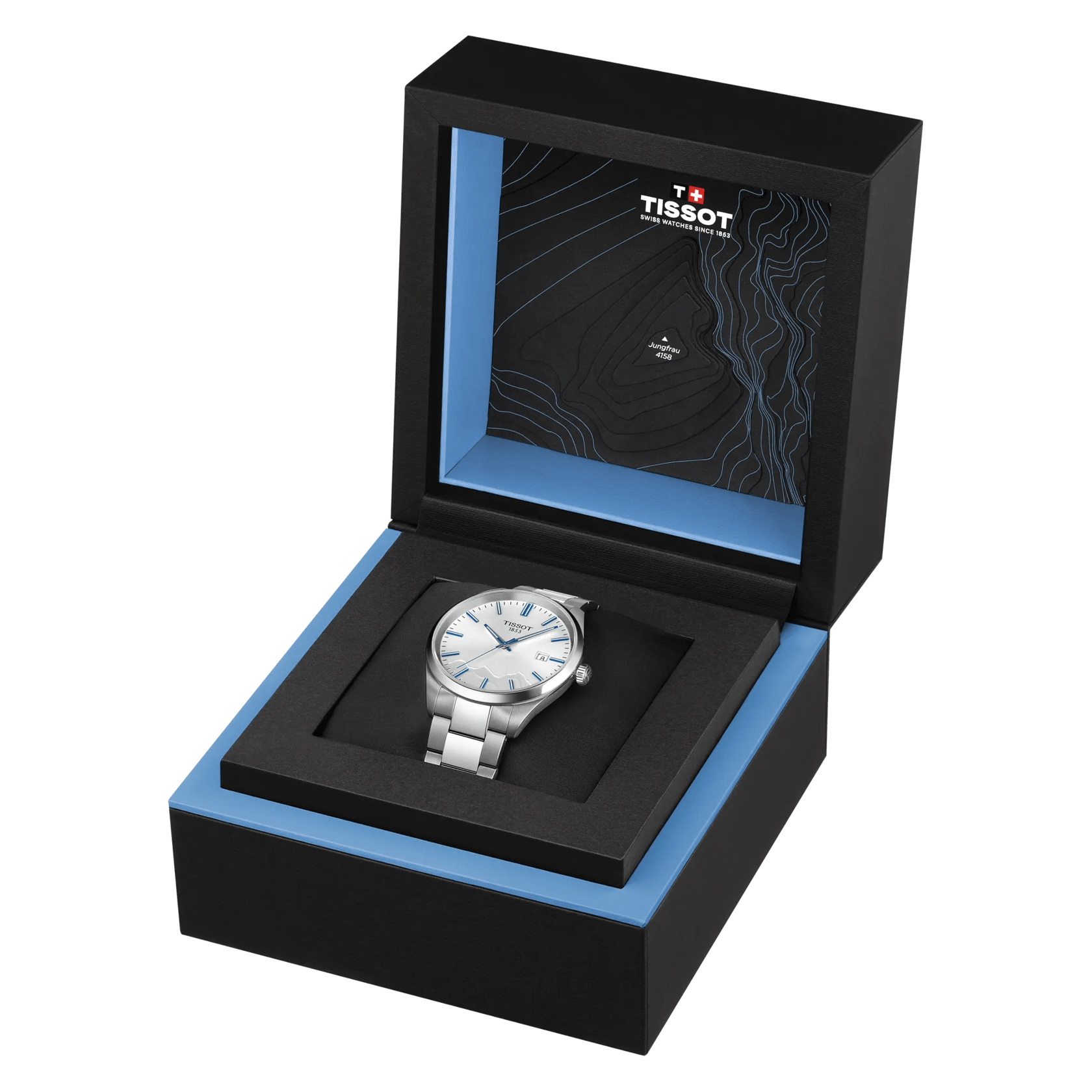 TISSOT PR 100 JUNGFRAUBAHN 40MM - T150.410.11.031.00 - Simmi Gioiellerie - Orologi