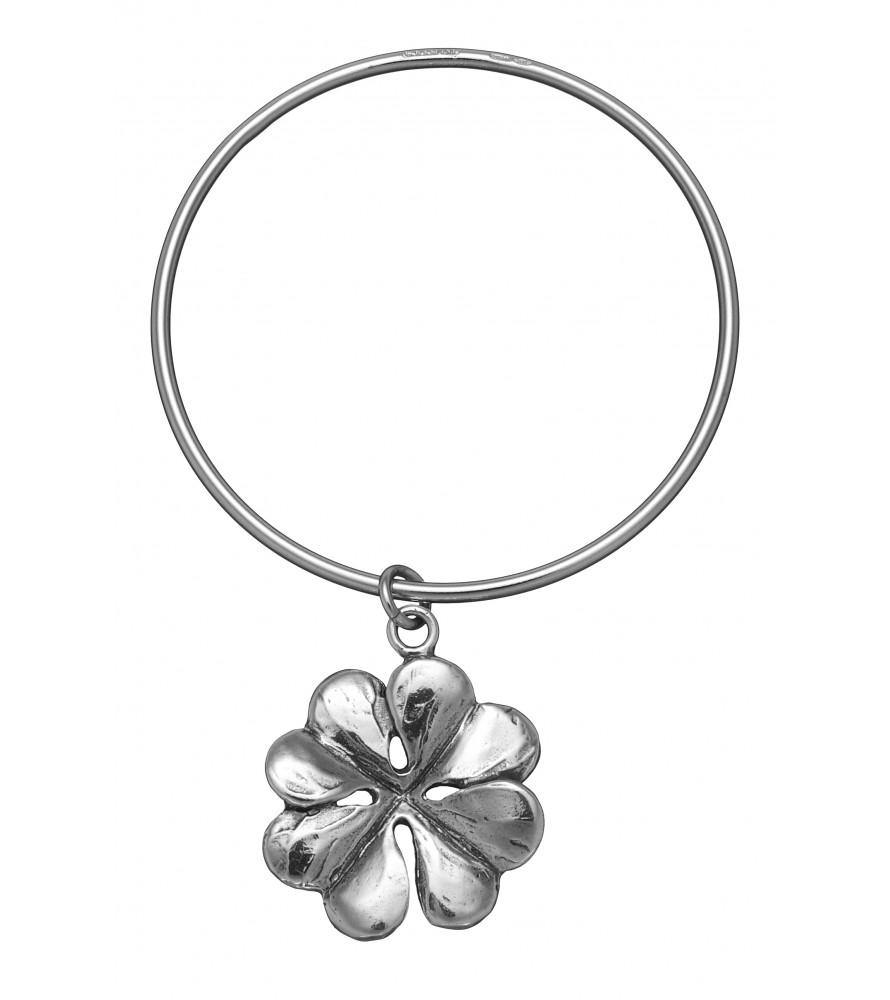 BANGLE QUADRIFOGLIO - Simmi gioiellerie -Bracciale