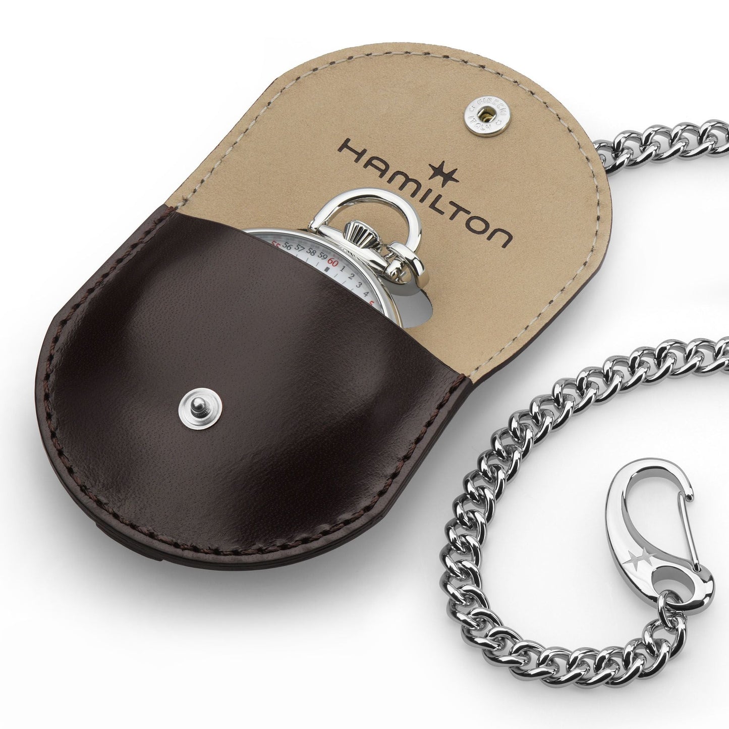 AMERICAN CLASSIC RAILROAD POCKET WATCH | LIMITED EDITION Meccanico | 50mm | H40819110 - Simmi Gioiellerie -Orologi