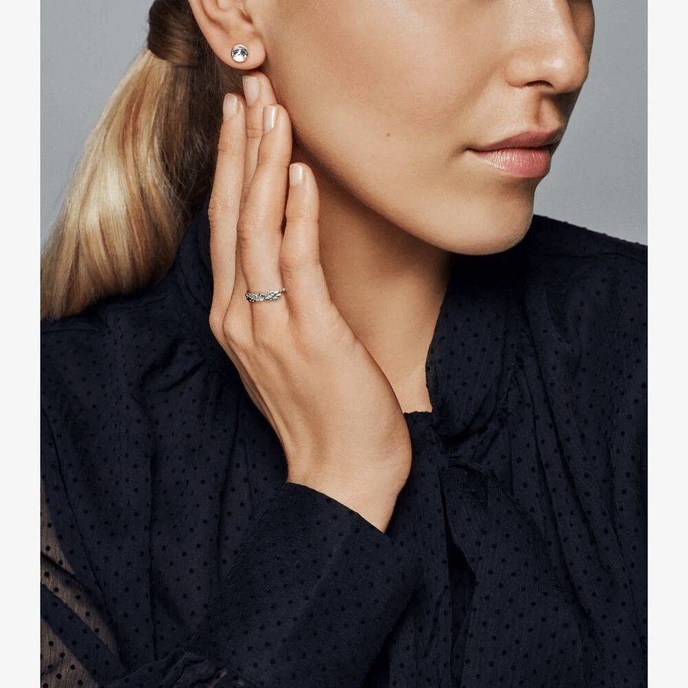 Anello Ali d’angelo scintillante - Simmi Gioiellerie -Anelli