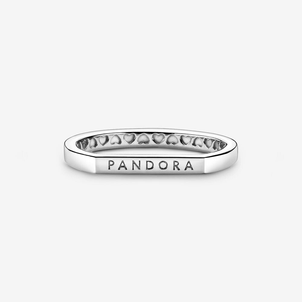 Anello componibile con barretta e logo - Simmi gioiellerie -Anelli