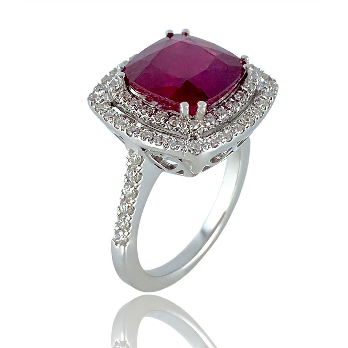 Diamante Prezzo Anello Rubino Rosso Anello Rubino E Diamanti