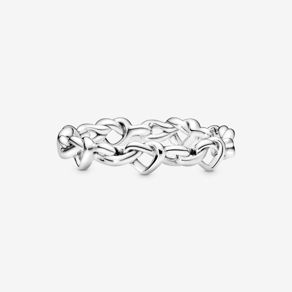 Anello Cuori intrecciati - Simmi Gioiellerie -Anelli