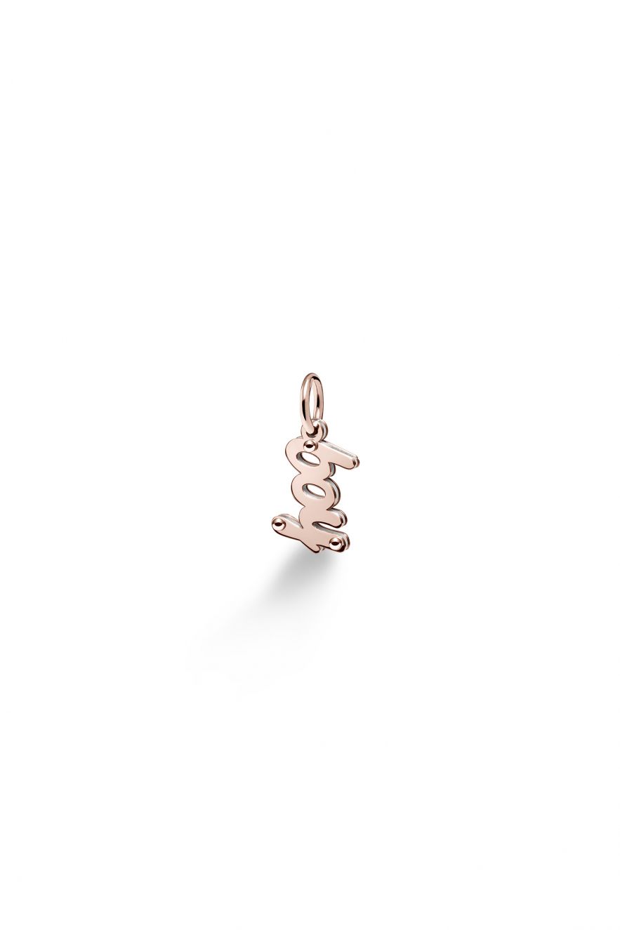 BABY CHARM ARGENTO SCRITTA BOY - Simmi Gioiellerie -Charm
